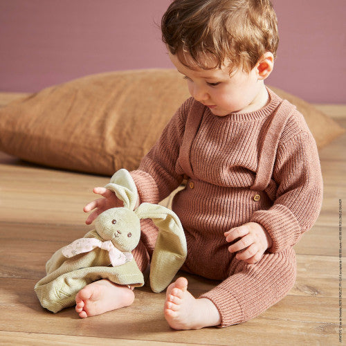 Doudou Coniglietto verde