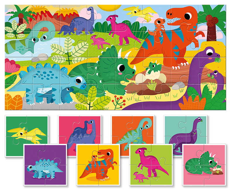 Baby puzzle - Dinosauri