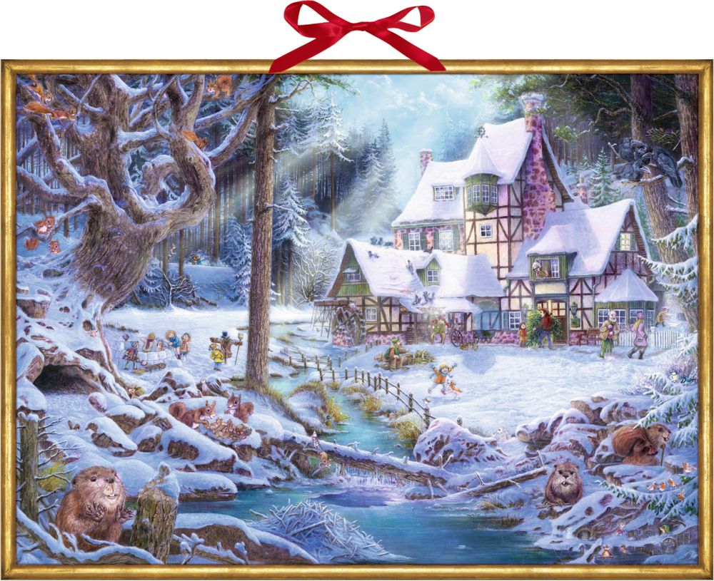 Calendario dell'Avvento - Natale al mulino