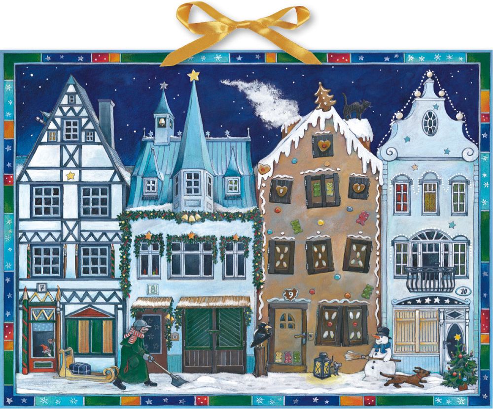 Calendario dell'Avvento - Nella strada di Natale