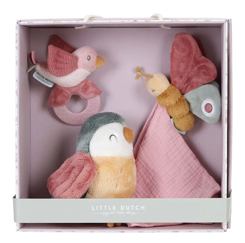 Cofanetto nascita Flowers & Butterflies