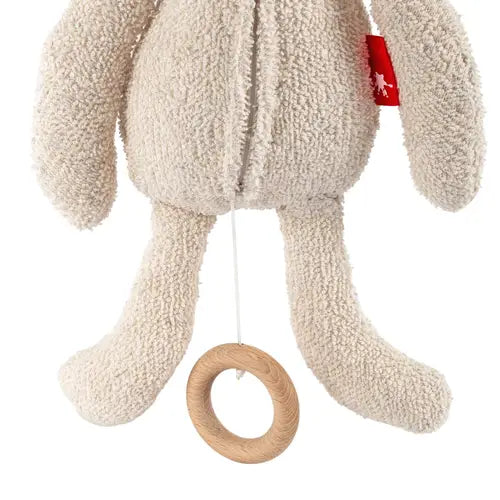 Coniglietto musicale Mommy beige
