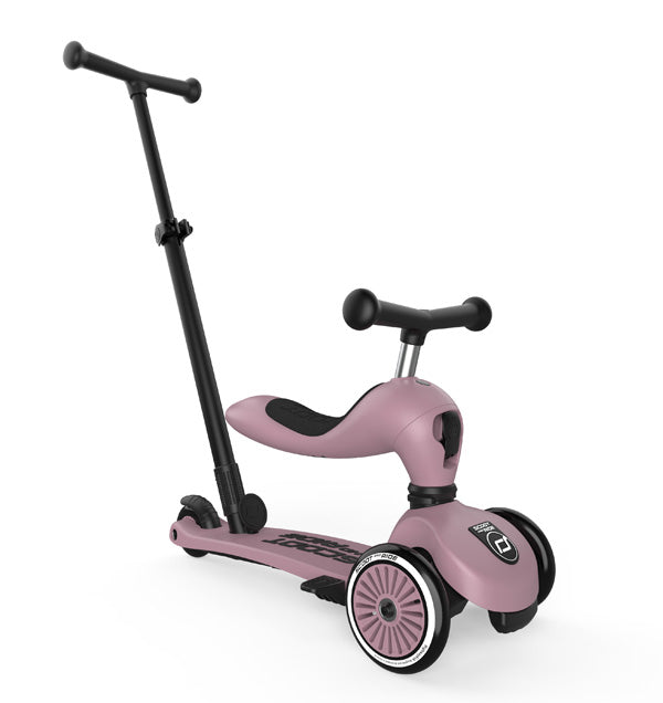 Highwaykick 1 Push&Go - Monopattino 3 in 1 Wildberry