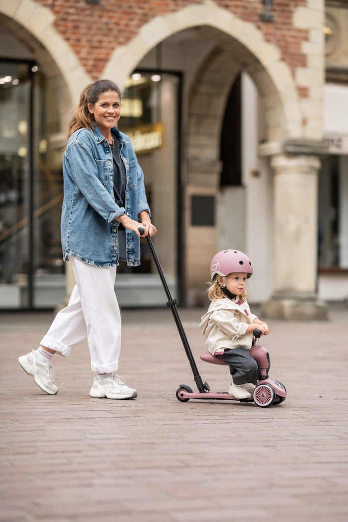 Highwaykick 1 Push&Go - Monopattino 3 in 1 Wildberry