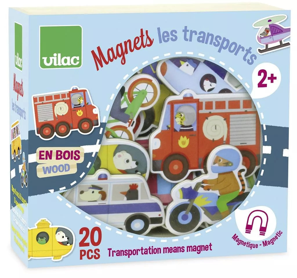 20 magneti - Trasporti Vilac