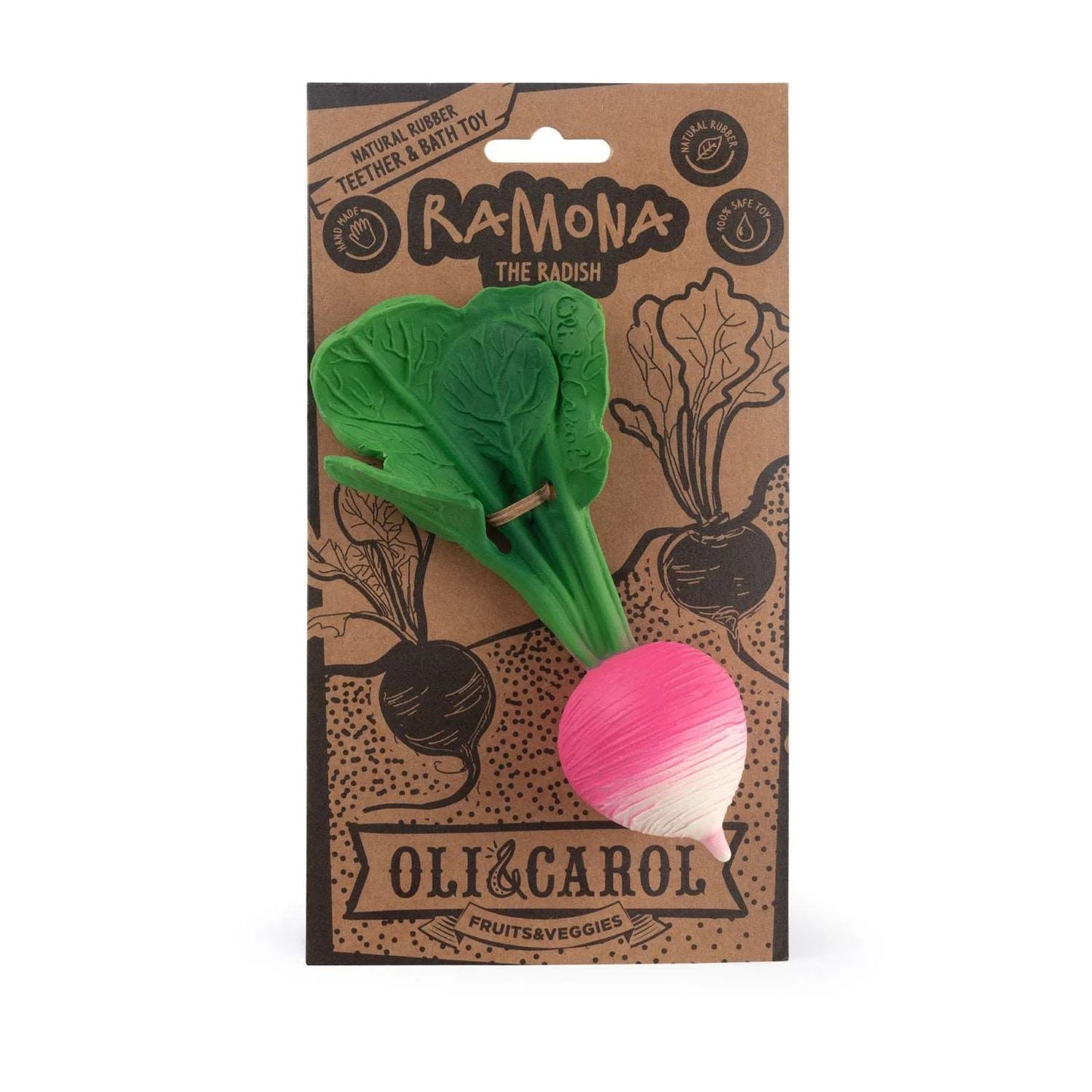 Massaggia gengive Ramona The Radish
