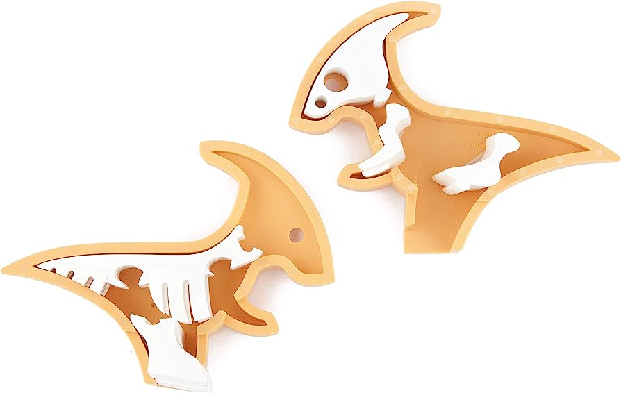 Parasaurolofo 3D - Costruzioni con diorama Halftoys