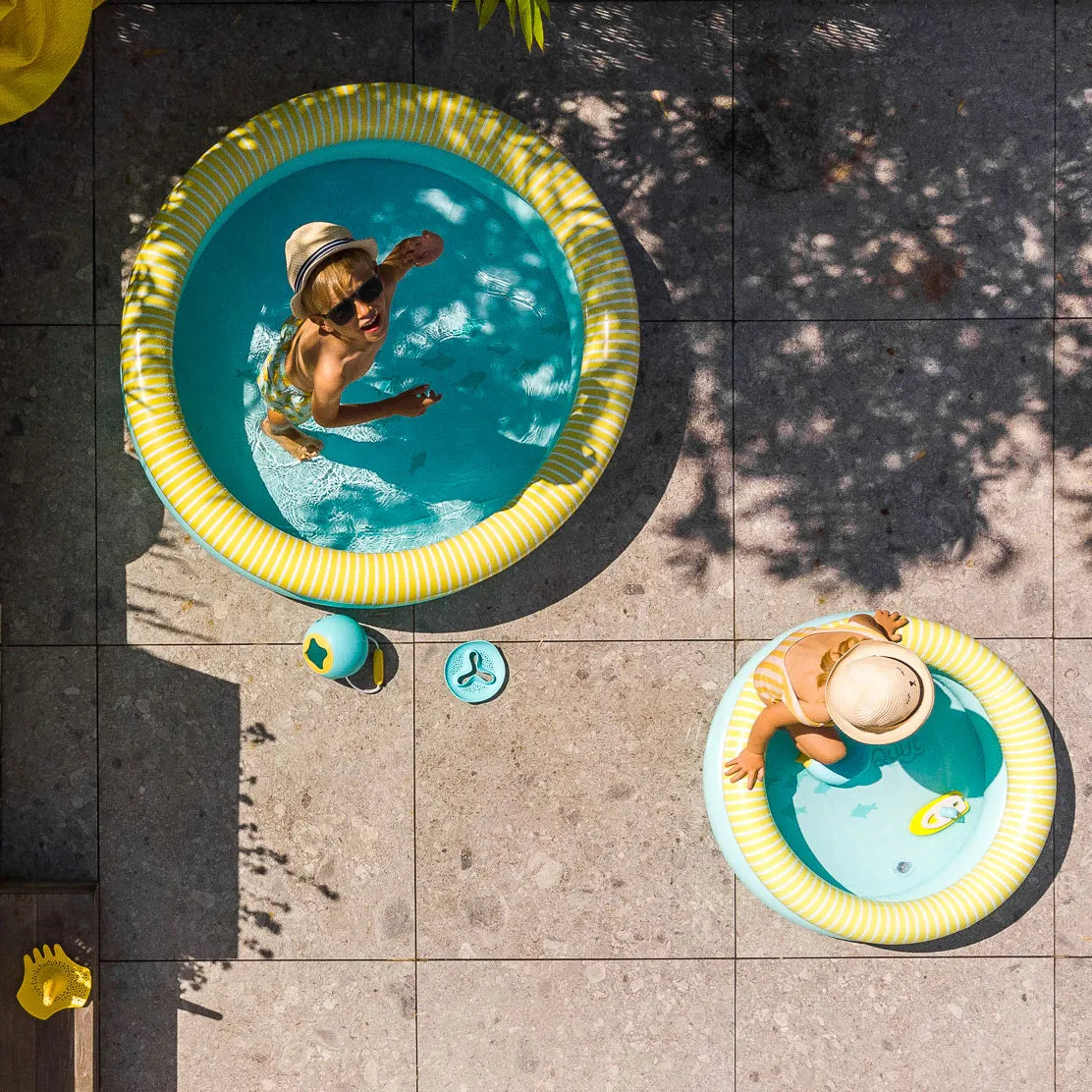 Piscina gonfiabile Dippy - Banana blue