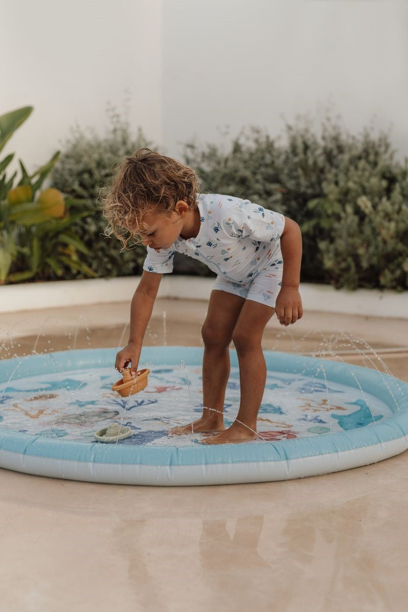 Tappeto millespruzzi Ocean Dreams blu