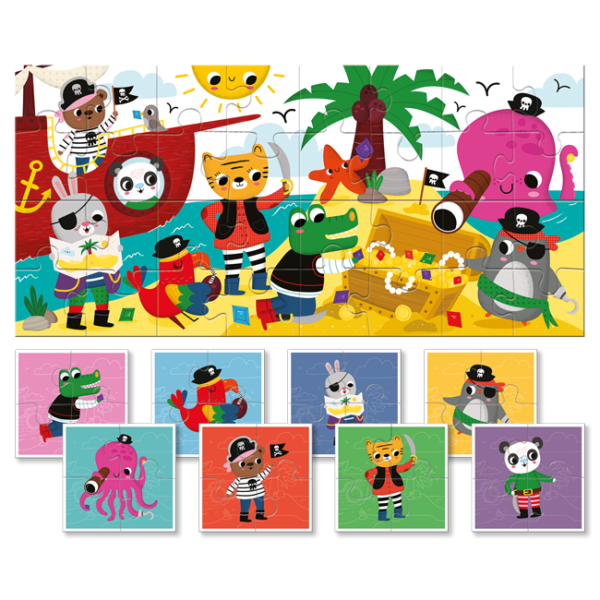Baby puzzle - I pirati