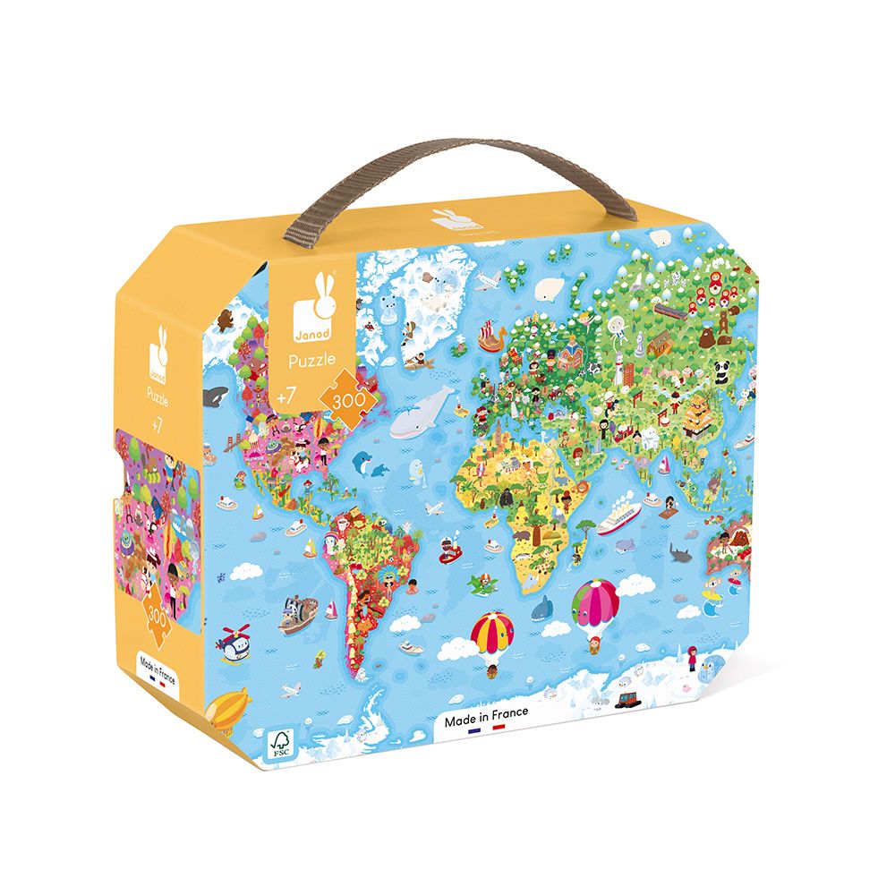 Puzzle gigante del mondo