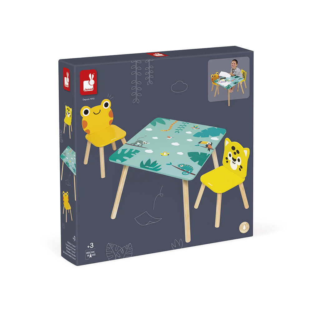 Set tavolo e sedie Tropik