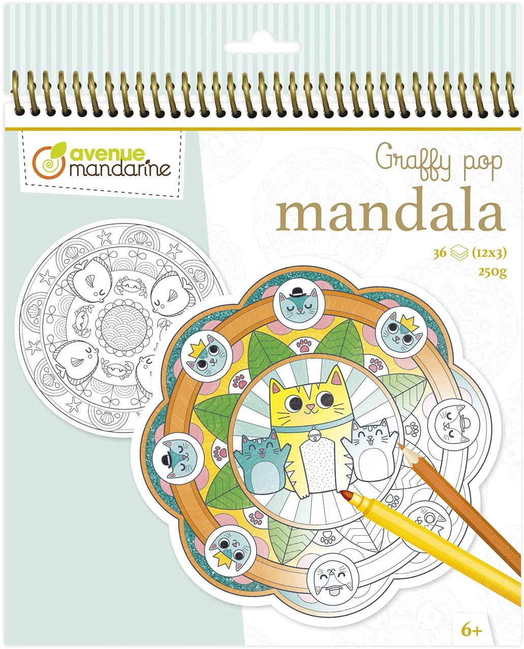 Graffy Pop Mandala Animali