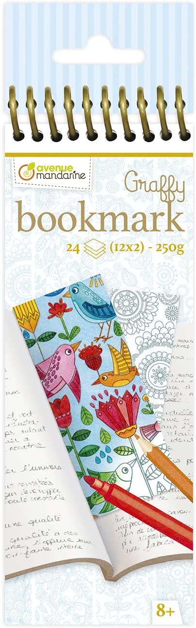 Graffy Bookmark Mandala Fiori