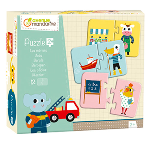 Puzzle 2 pezzi - Mestieri