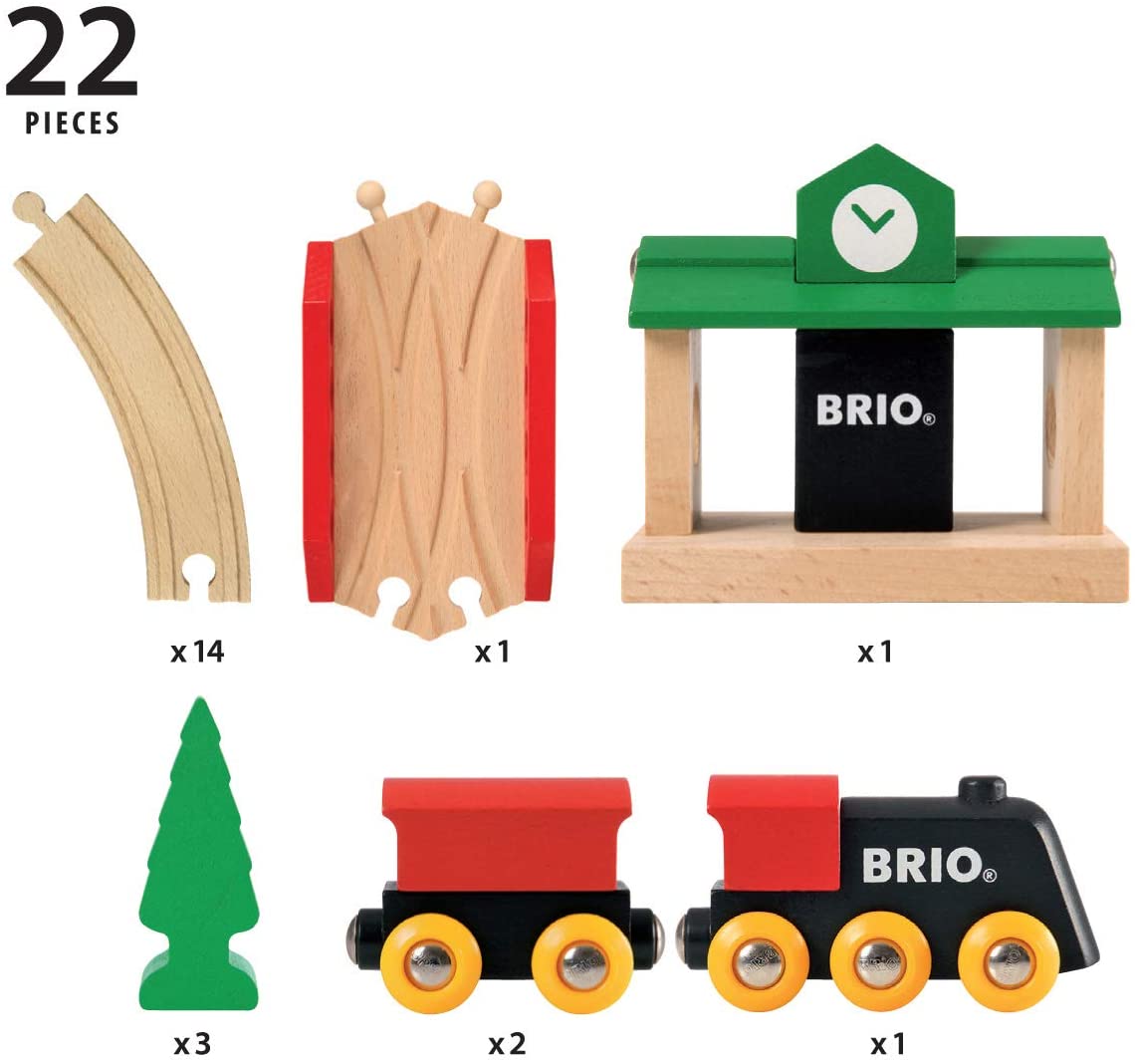 Set classico ferrovia ad 8 Brio