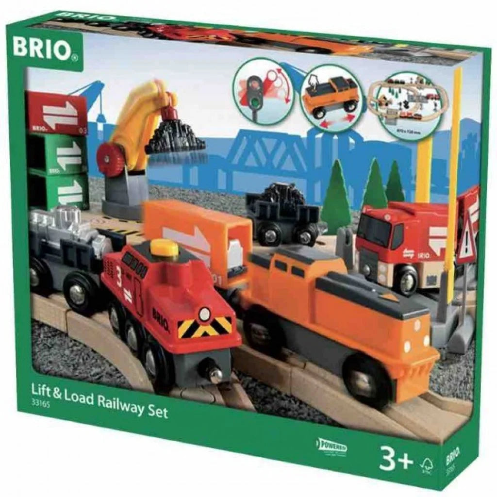 Set ferrovia carico merci Brio