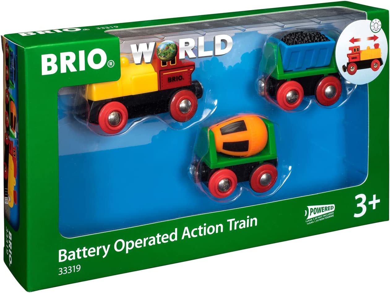 Treno con locomotive a batteria Brio