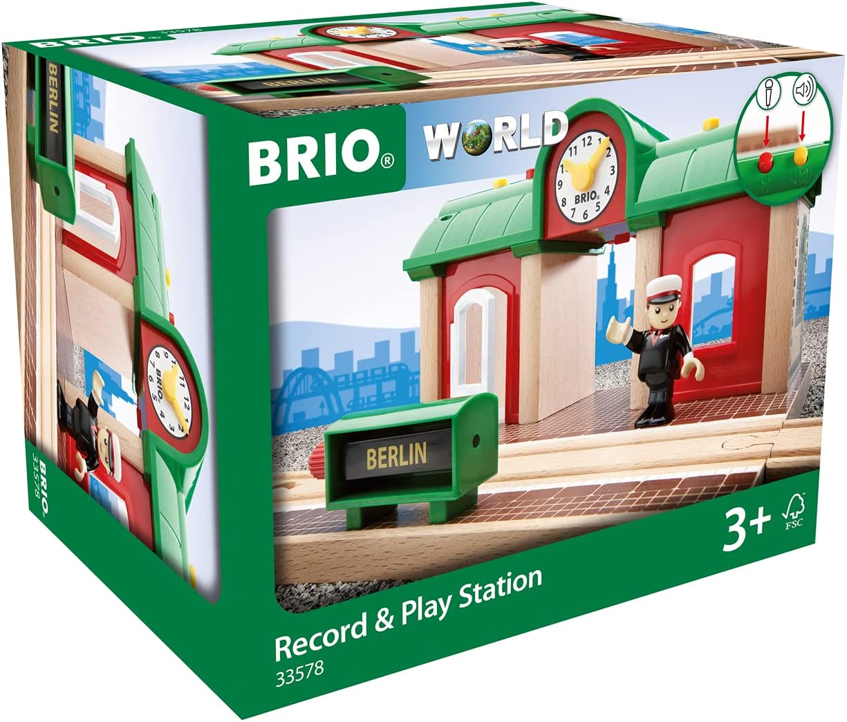 Stazione dei treni parlante Brio