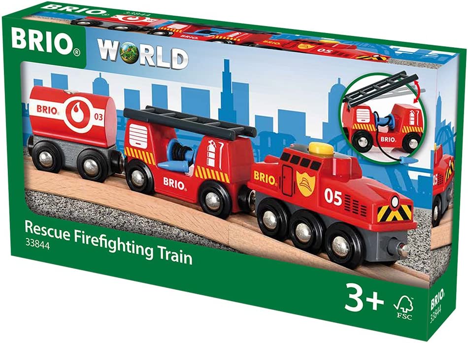 Treno dei pompieri Brio