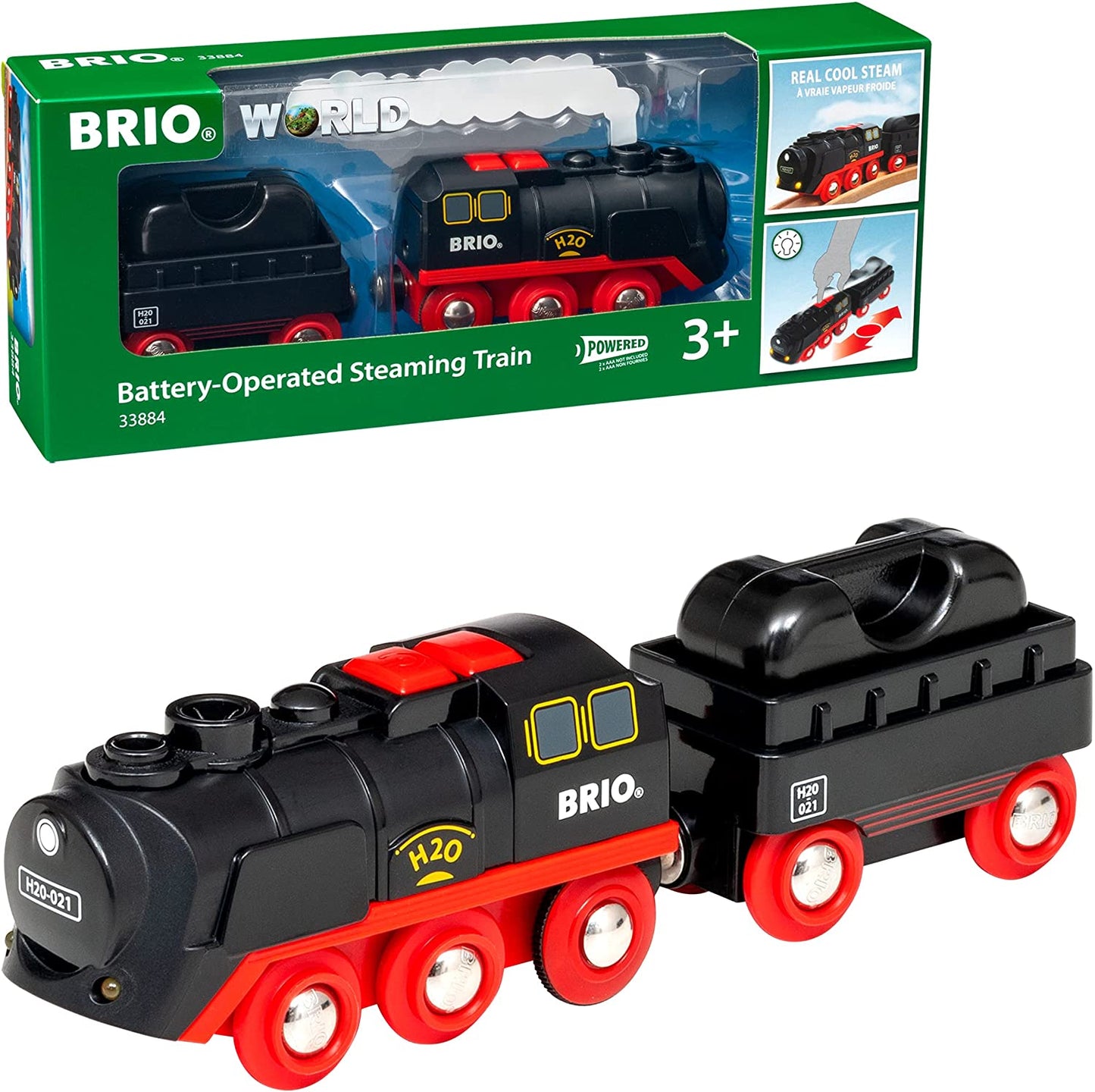 Treno a vapore a batteria Brio