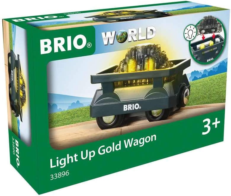 Vagone luccicante per l’oro Brio