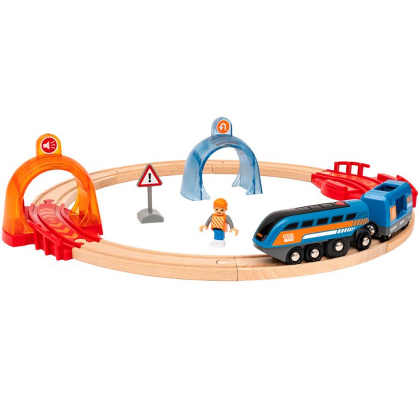 Set Ferrovia con Tunnel Azione Smart Tech Sound Brio