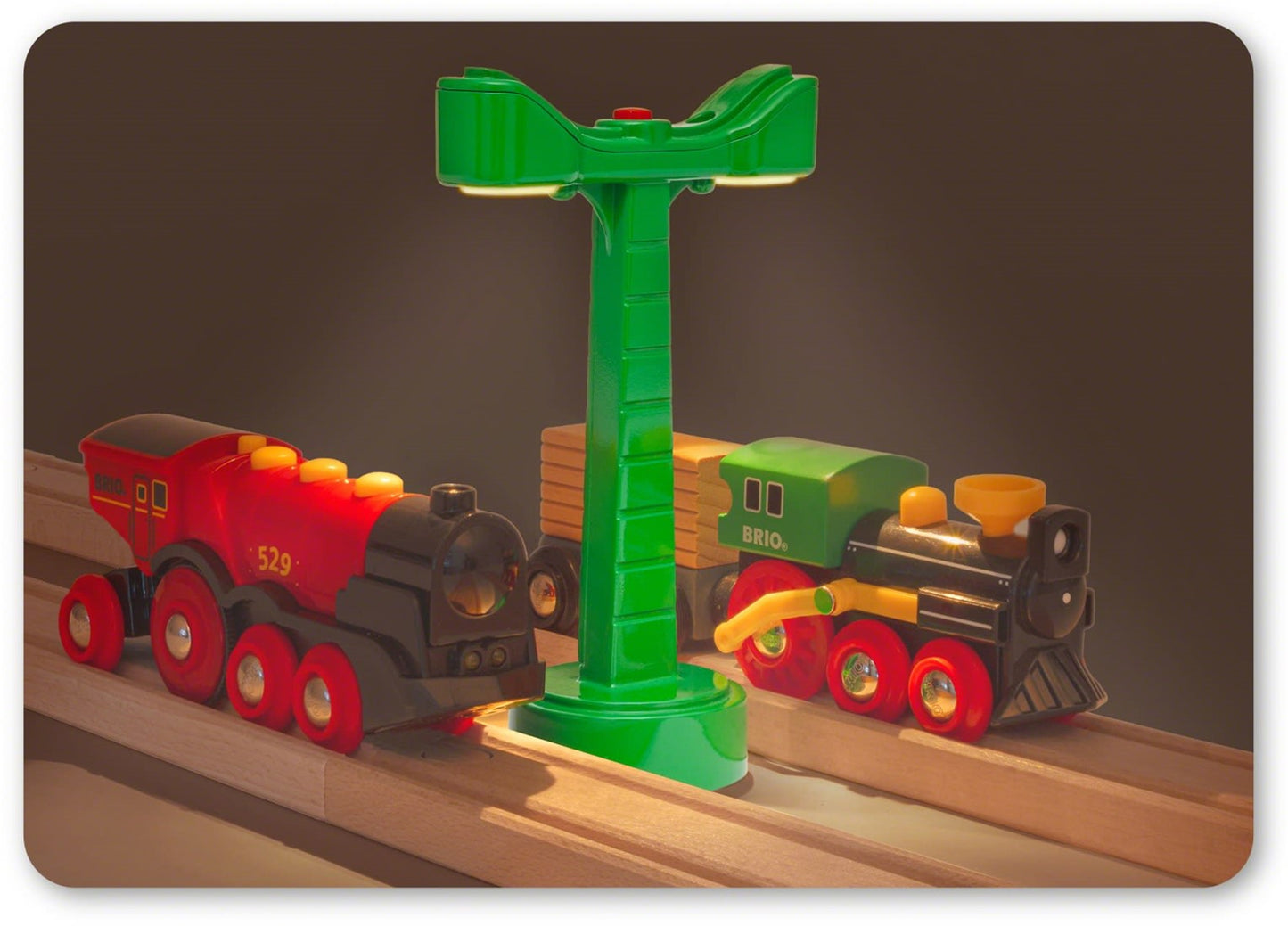 Luce ferroviaria Brio