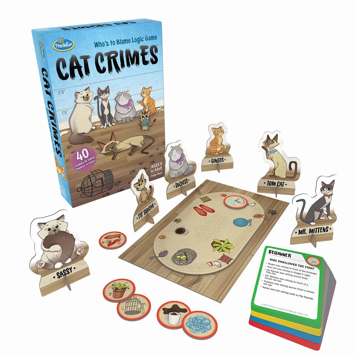 Cat crimes ThinkFun