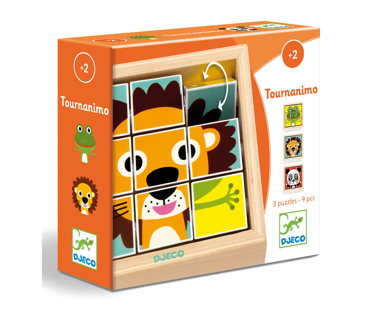 Puzzle Tournanimo Djeco