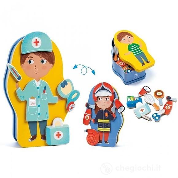 Jobissimo - Gioco magnetico delle professioni Djeco
