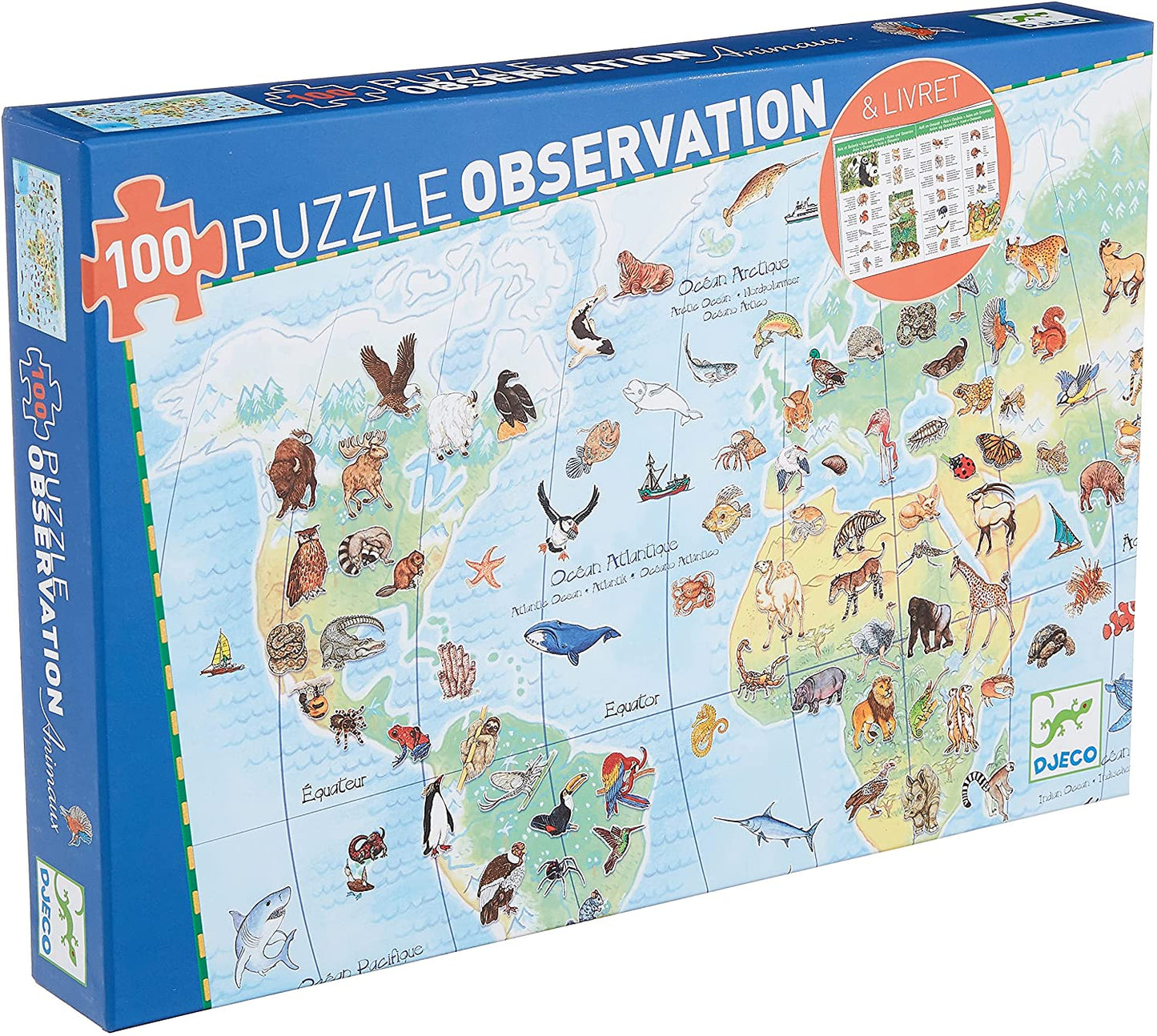 Puzzle di osservazione Animali