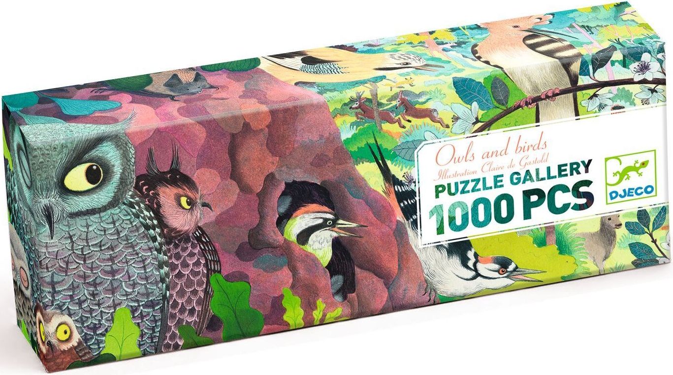 Puzzle Gufi e uccelli