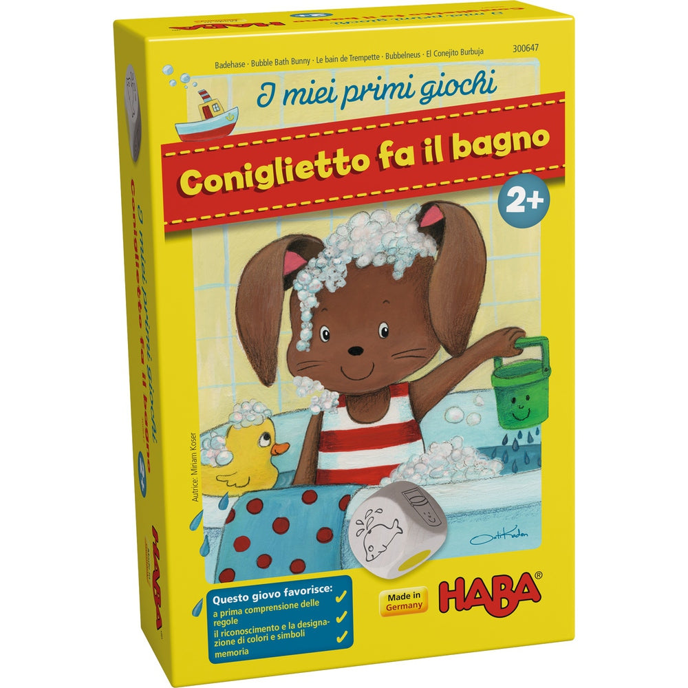 I miei primi giochi Coniglietto fa il bagno Haba