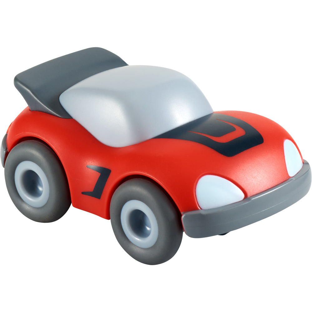 Bolide rosso Pista Kullerbü Haba