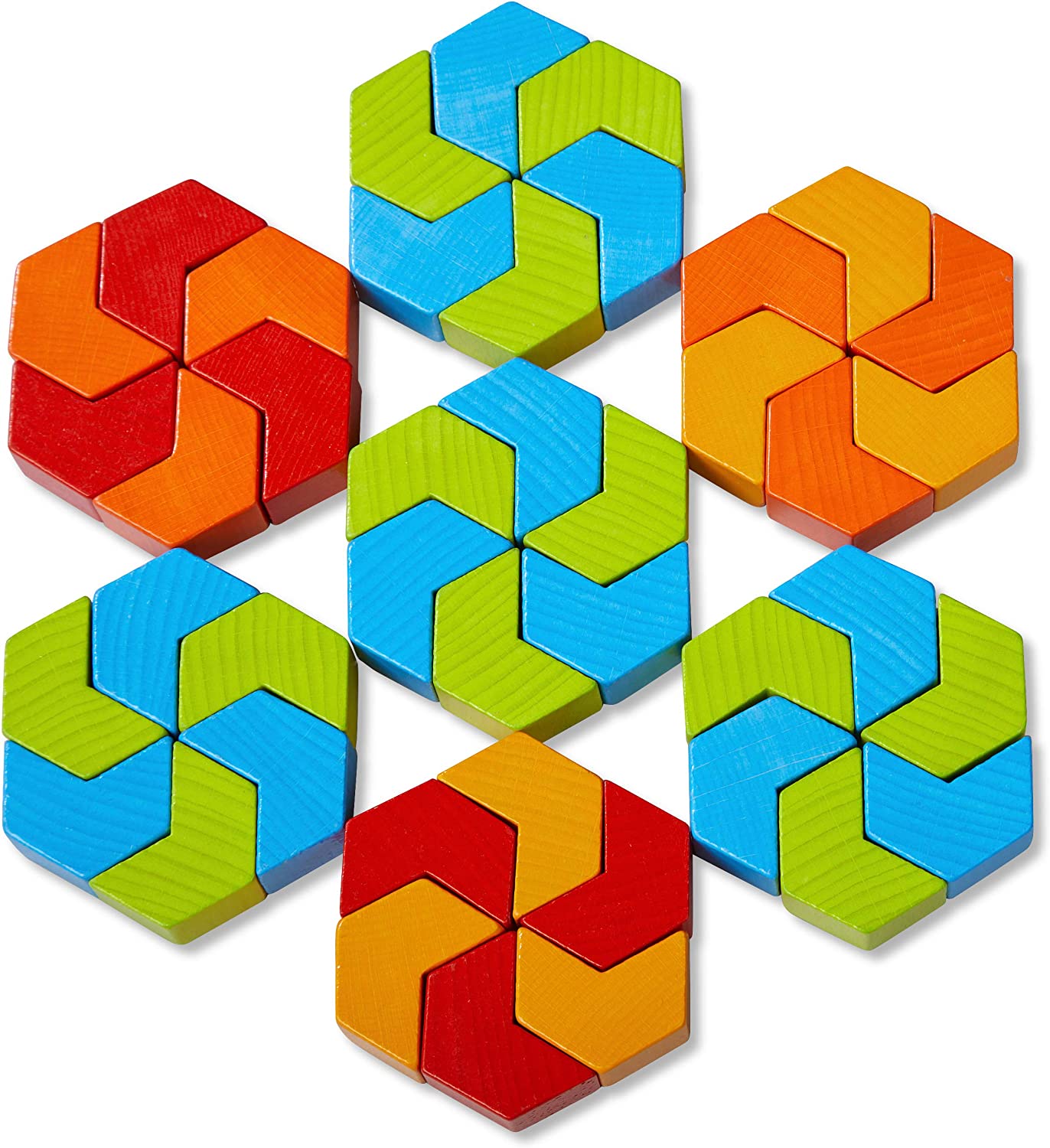 Gioco di composizione Blocchi caleidoscopio Haba