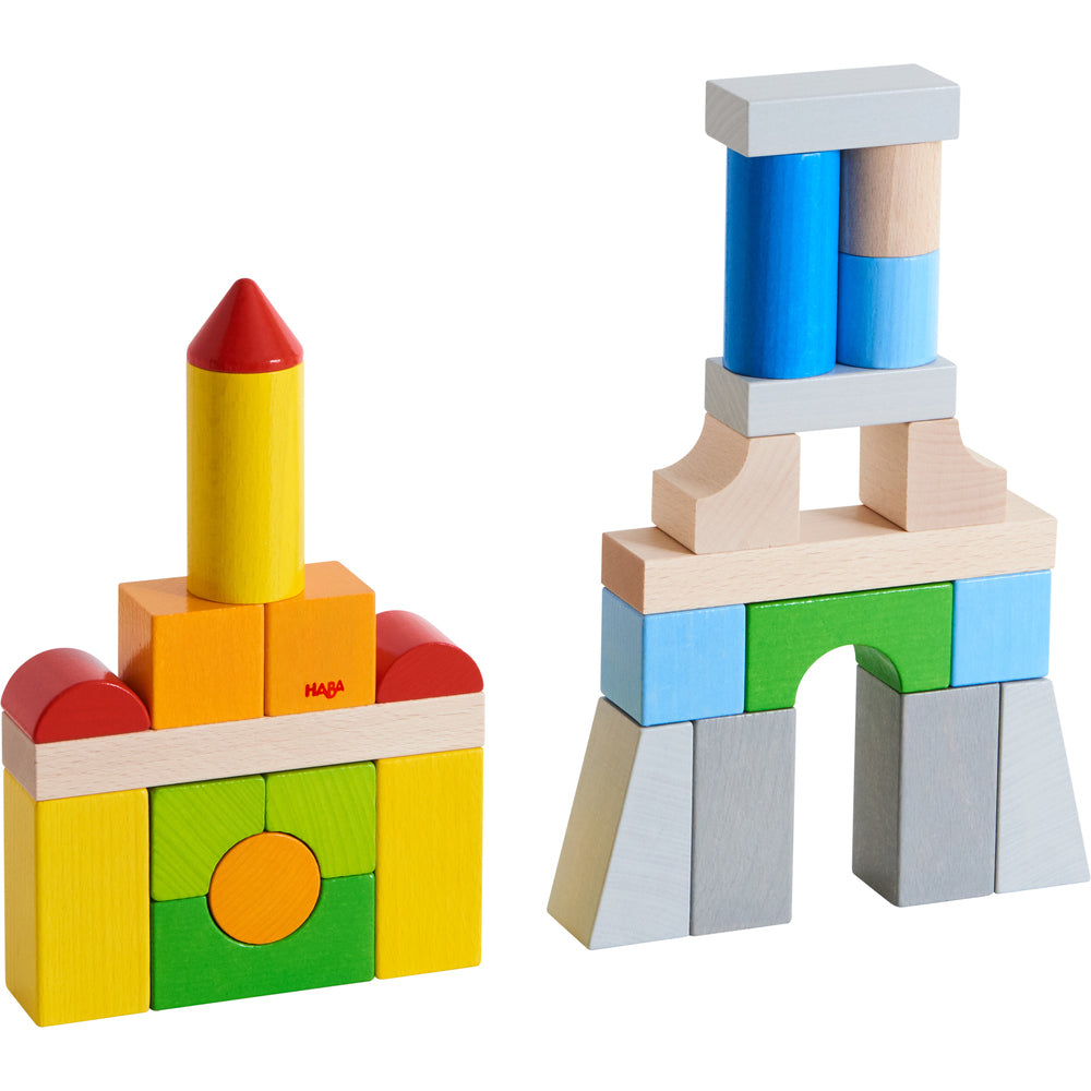 Mattoncini colorati confezione base Haba
