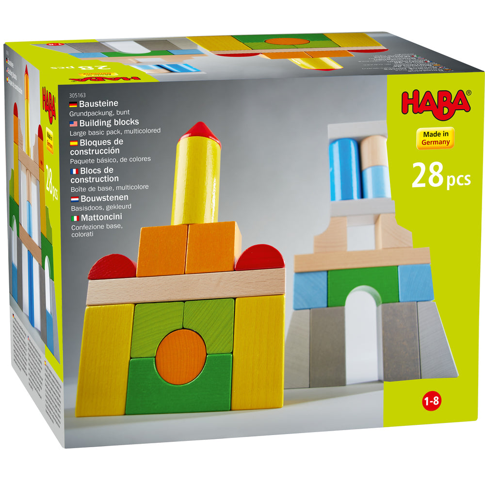 Mattoncini colorati confezione base Haba
