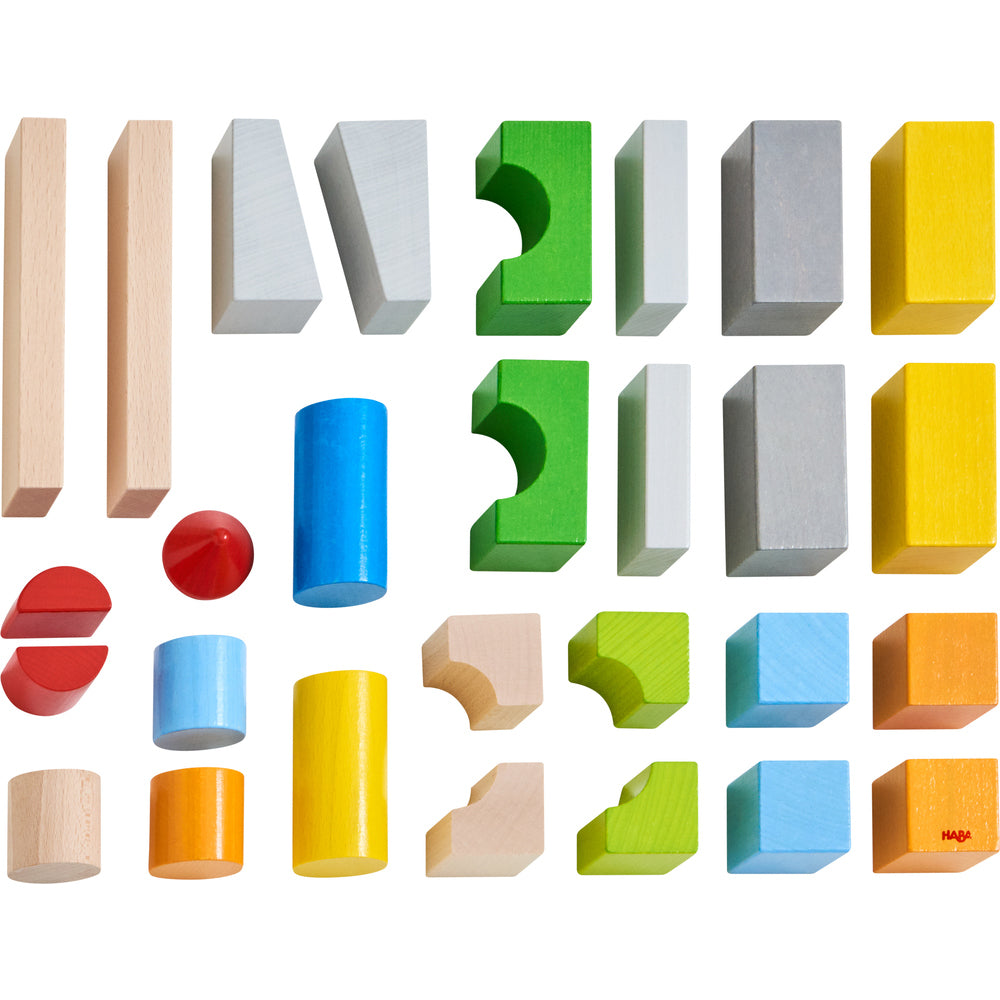 Mattoncini colorati confezione base Haba