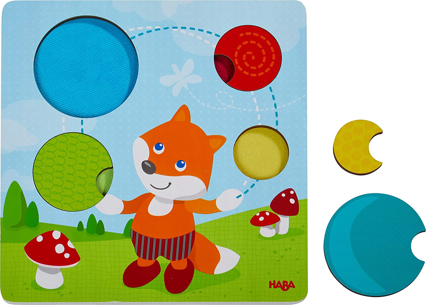 Puzzle tattile Volpe Haba