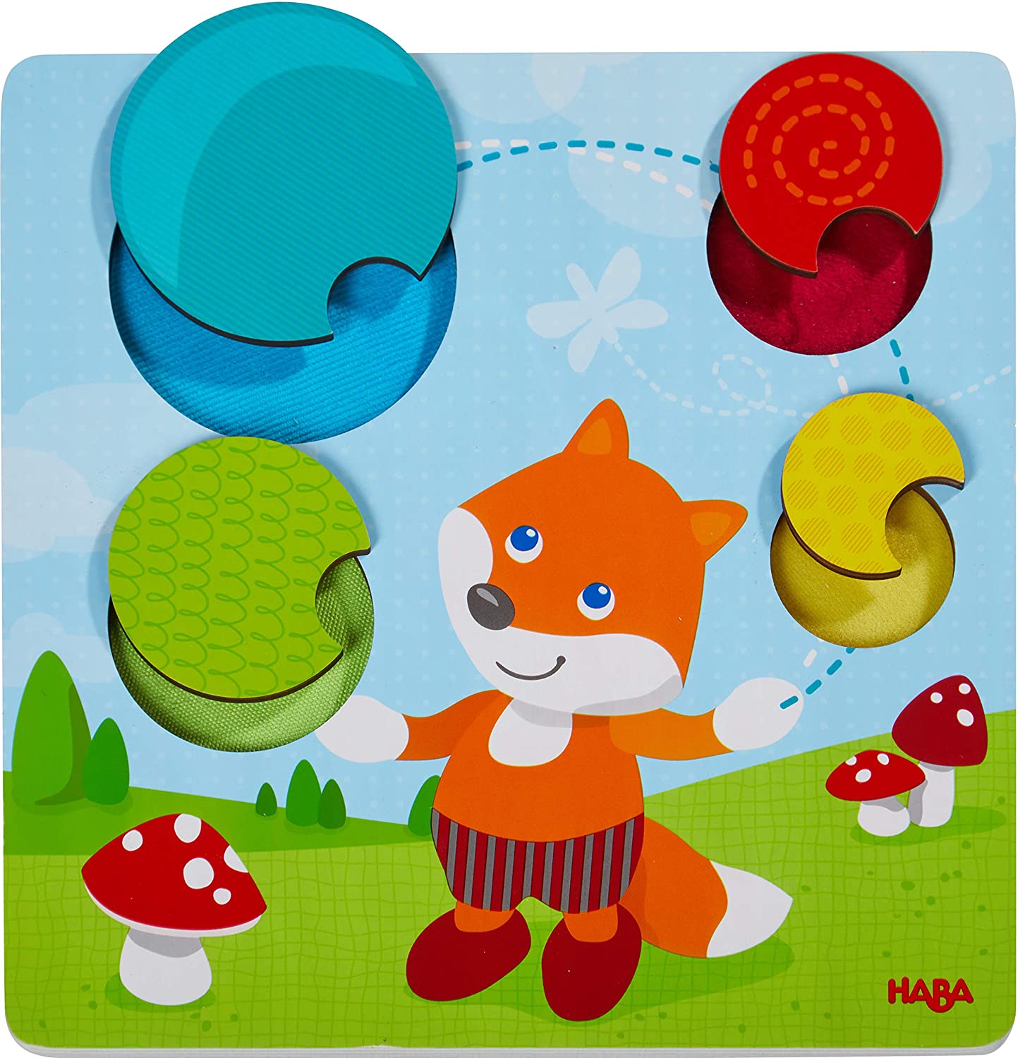 Puzzle tattile Volpe Haba