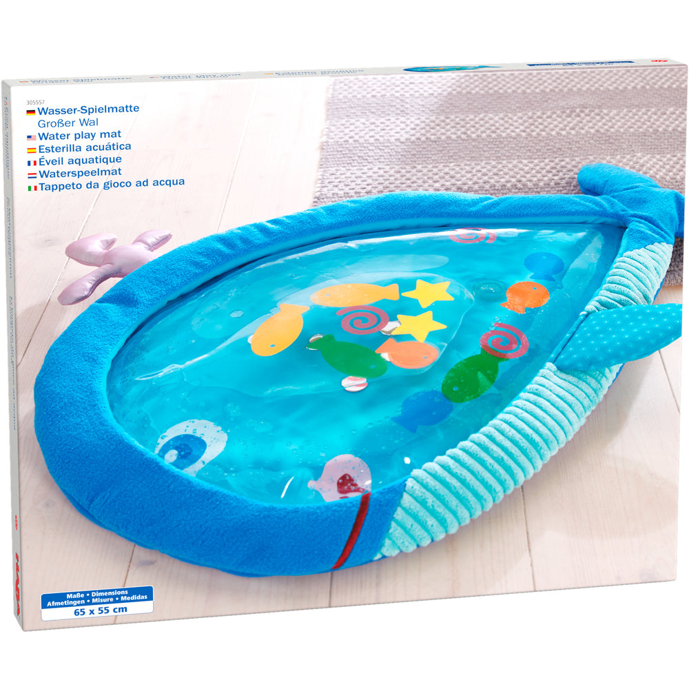 Tappeto da gioco ad acqua Grande Balena Haba