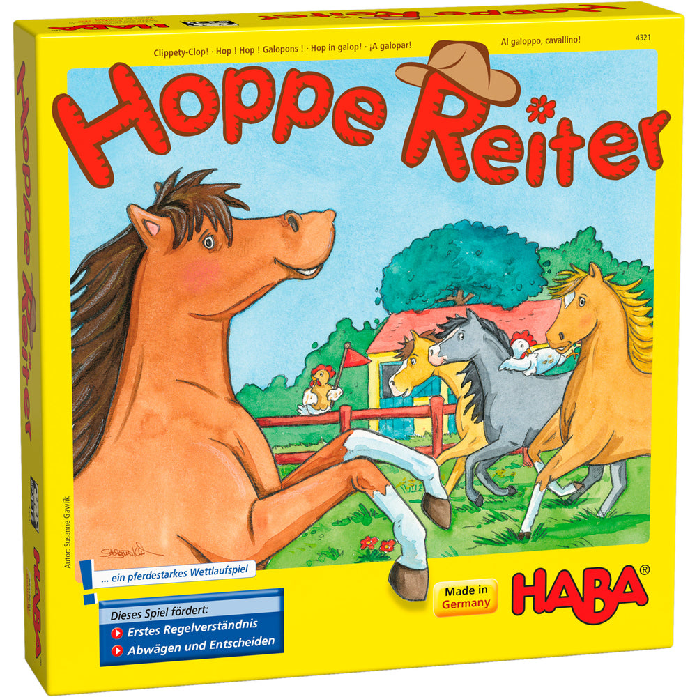 Al galoppo, cavallino! Haba