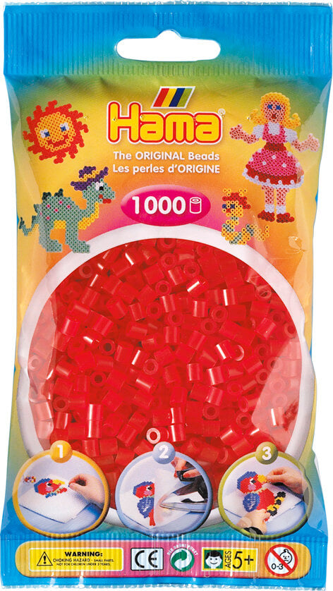 Perline da stirare - Rosso traslucido