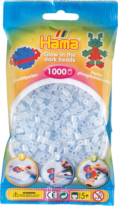 Perline da stirare - Blu Fluorescente