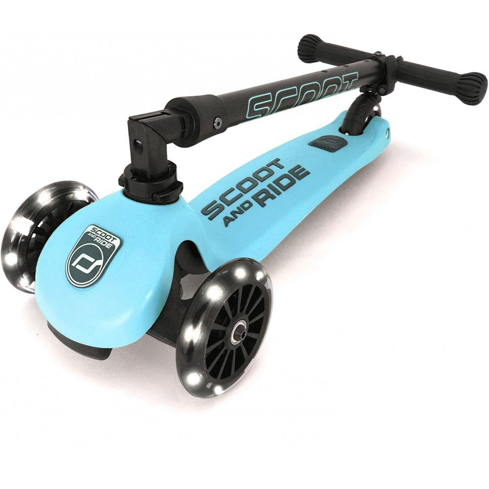 Highwaykick 3 Led - Monopattino Blueberry