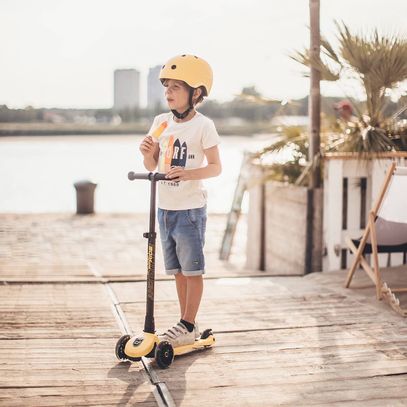 Highwaykick 3 Led - Monopattino Lemon Scoot & Ride