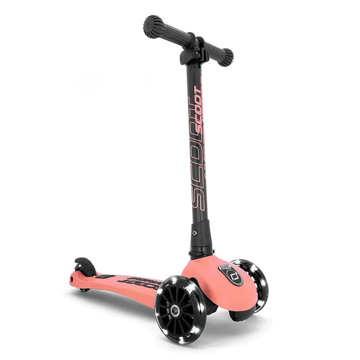 Highwaykick 3 Led - Monopattino Peach Scoot & Ride