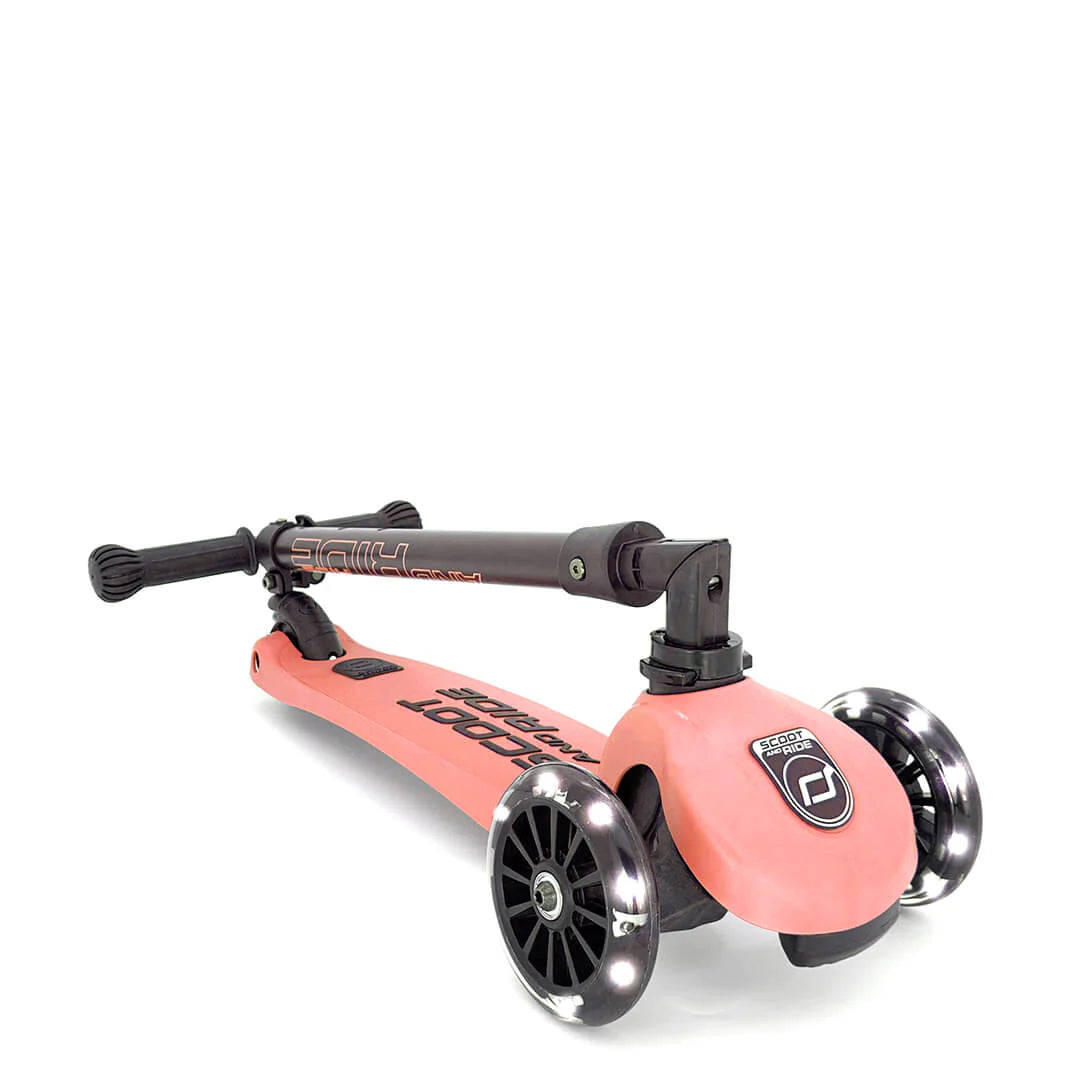 Highwaykick 3 Led - Monopattino Peach Scoot & Ride