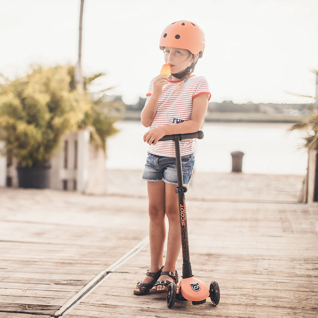 Highwaykick 3 Led - Monopattino Peach Scoot & Ride